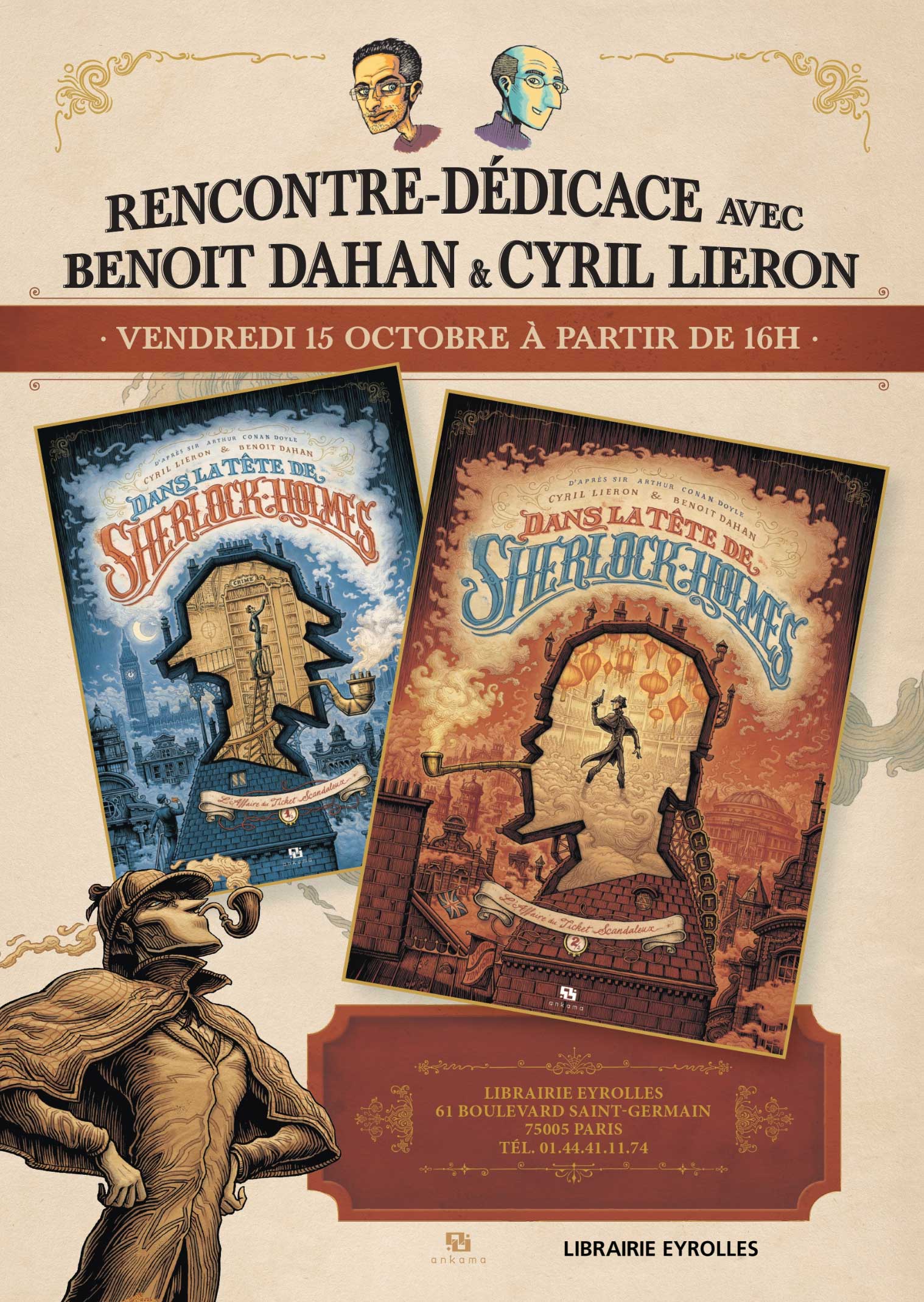 Benoît Dahan et Cyril Lieron