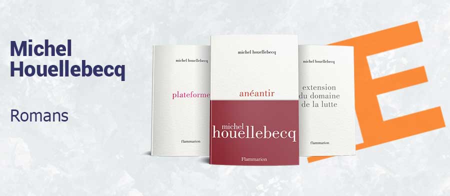 Livres Michel Houellebecq