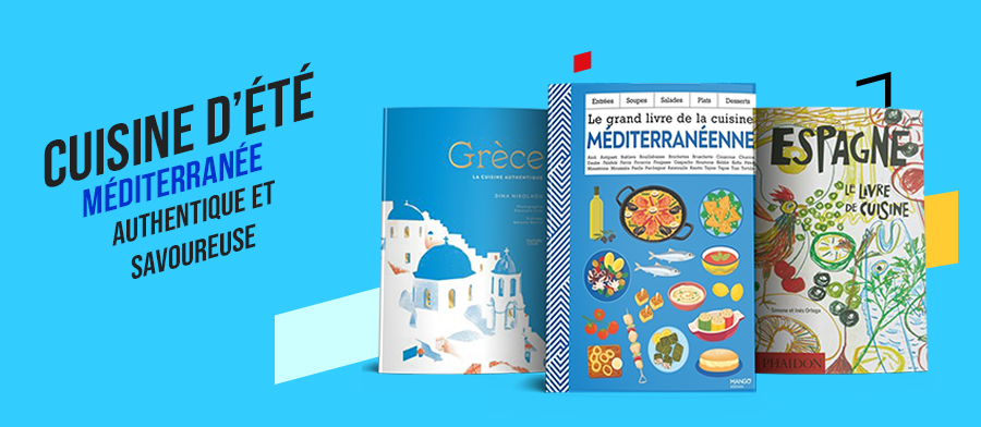 Livres cuisine de méditerranée