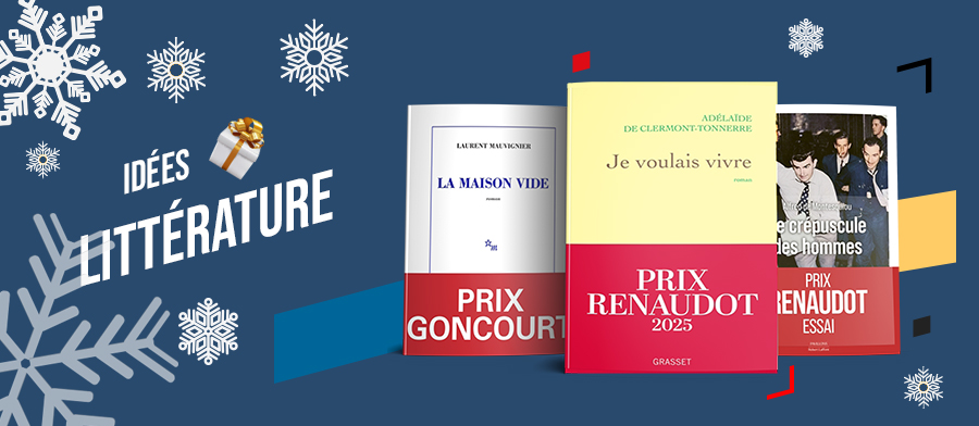 Librairie Vitrine de Noël Idées cadeaux 2025 