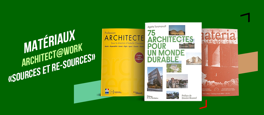 Livres matériaux architectes