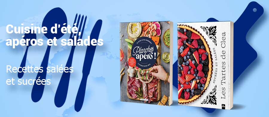 Livres recettes cuisine été